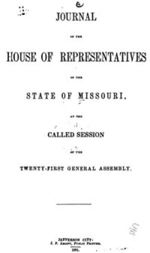 Journal of the House of Representatives of the State of Missouri 11110184